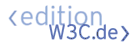 W3C-Spezifikationen 